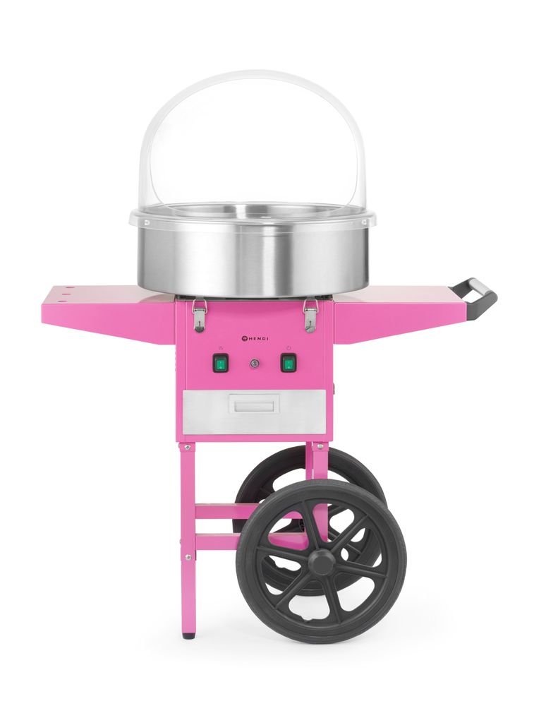 Zuckerwatte-Maschine, Pastellrosa, 220-240V/1130W, 948x520x(H)914mm