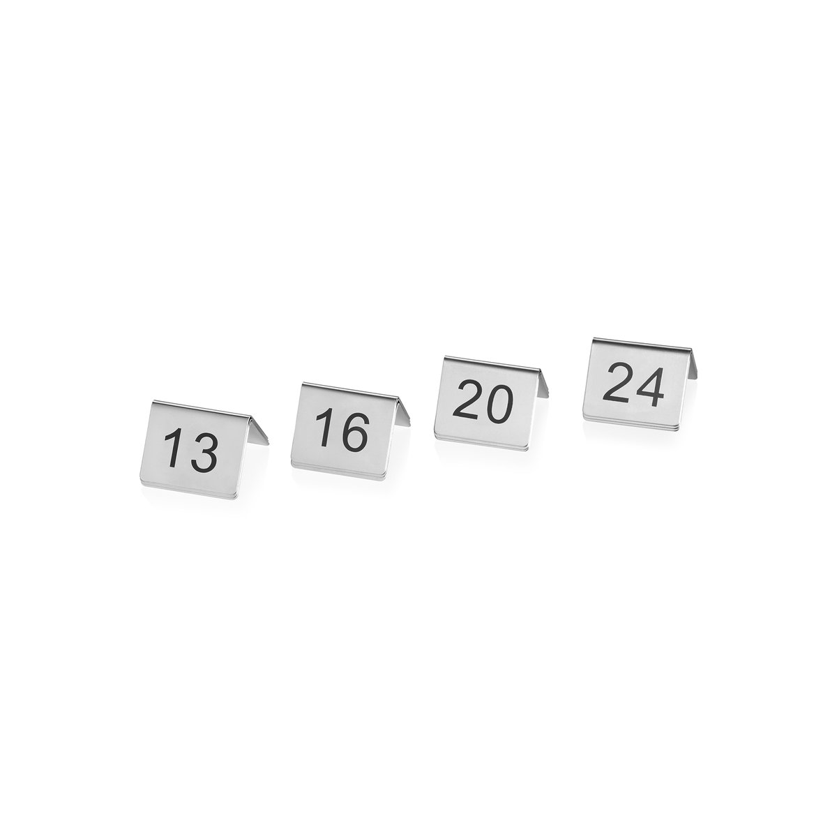 Tischnummernschild Set 5 x 5 x 4,5 cm