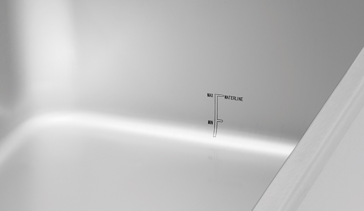 Bain Marie, 1/1 GN, 150mm, mit Hahn