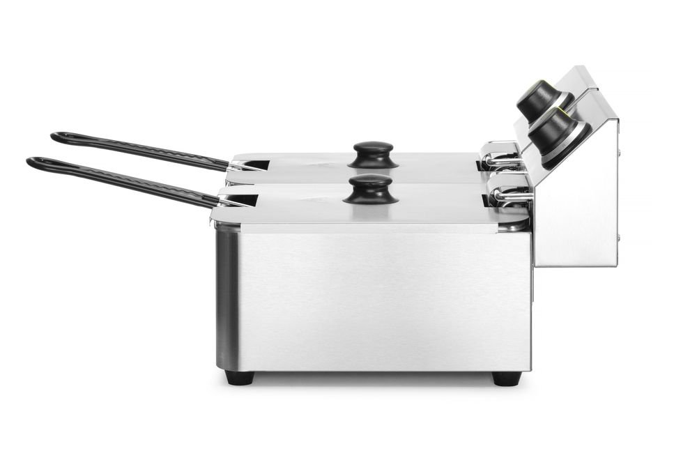 Friteuse Kitchen Line - 2x6L, HENDI, Kitchen Line, 12L, 230V/6600W, 550x430x(H)305mm Friteuse Kitchen Line - 2x6L, HENDI, Kitchen Line, 12L, 230V/6600W, 550x430x(H)305mm