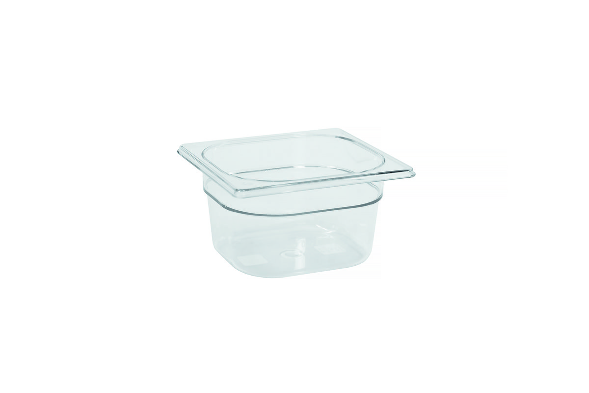GN 1/6 Behälter, 100 mm transparent GN 1/6 Behälter, 100 mm transparent