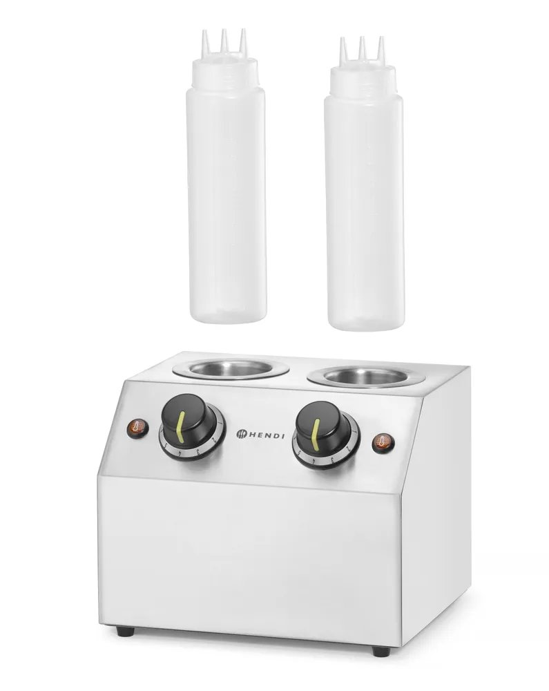 Saucenwärmer doppelt, 1,3L, 220-240V/400W, 270x223x(H)282mm