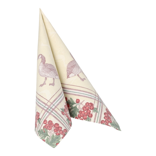 250 Servietten "ROYAL Collection" 1/4-Falz 40 cm x 40 cm "Goose" 12500 Servietten "ROYAL Collection" 1/4-Falz 40 cm x 40 cm "Goose"