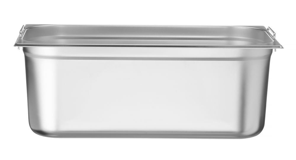 Gastronorm-Behälter 1/1 Budget Line mit Griffen, HENDI, Budget Line, GN 1/1, 28L, 530x325x(H)200mm