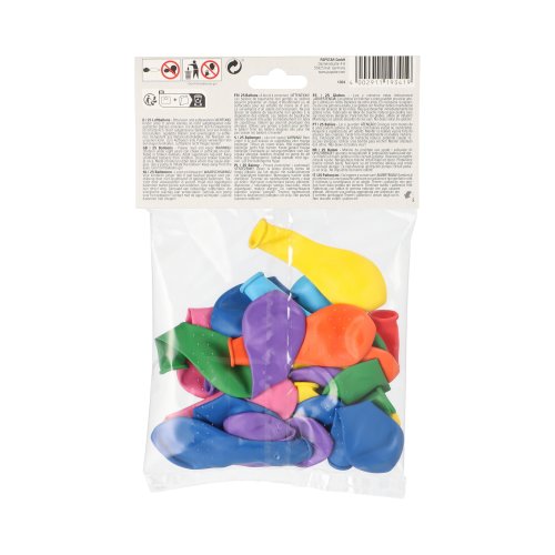 25 Luftballons Ø 16 cm farbig sortiert 48000 Luftballons Ø 16 cm farbig sortiert