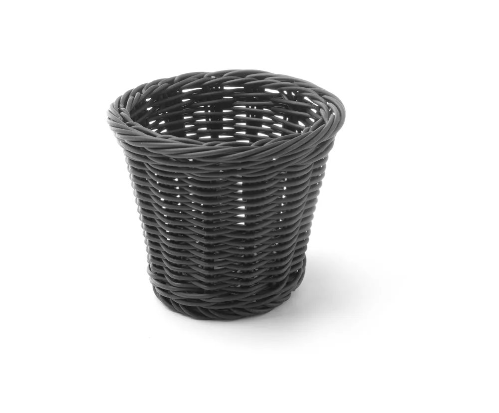 Snack-Korb, Schwarz, ⌀130x(H)110mm