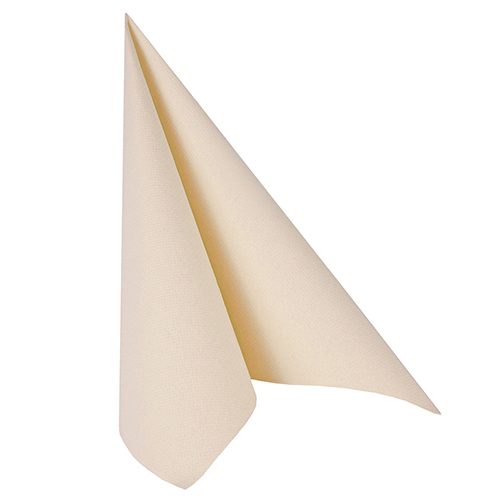 12000 Servietten "ROYAL Collection" 1/4-Falz 40 cm x 40 cm champagner