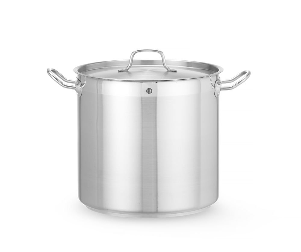 Kochtopf, hoch - mit Deckel, HENDI, Profi Line, 16L, ⌀280x(H)260mm