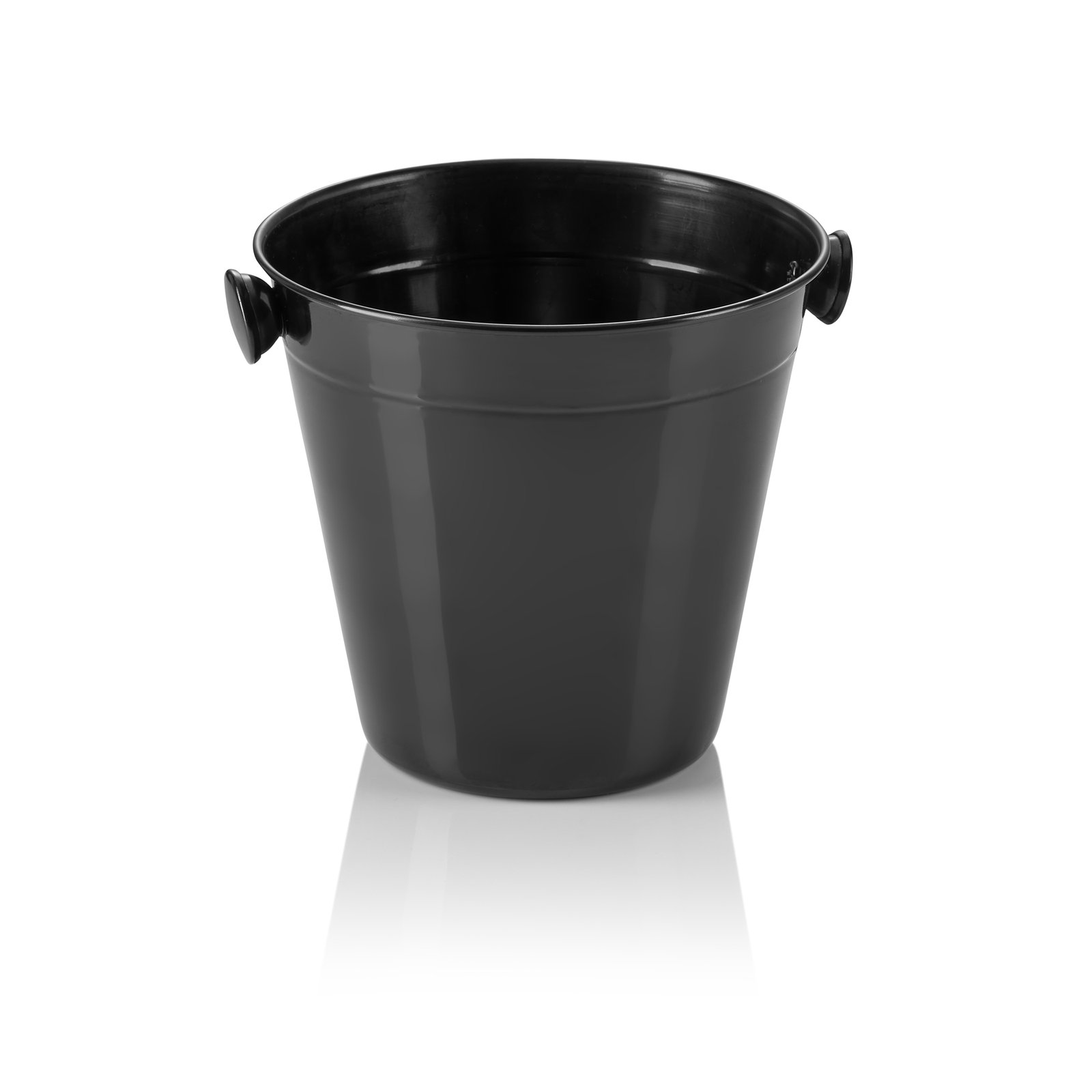 Mini Eiseimer, Ø 14 cm, Höhe 13 cm, 1 ltr., PVD schwarz, Chromnickelstahl Mini Eiseimer, Ø 14 cm, Höhe 13 cm, 1 ltr., PVD schwarz, Chromnickelstahl