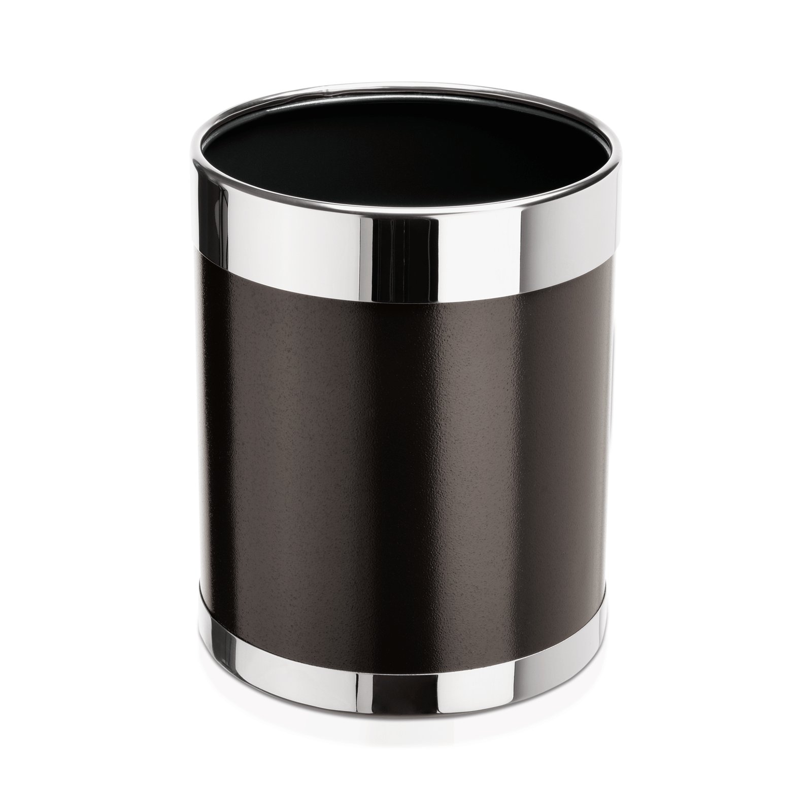 Papierkorb Ø 22 cm, Höhe 28 cm, walnuss, Papierkorb Ø 22 cm, Höhe 28 cm, walnuss,