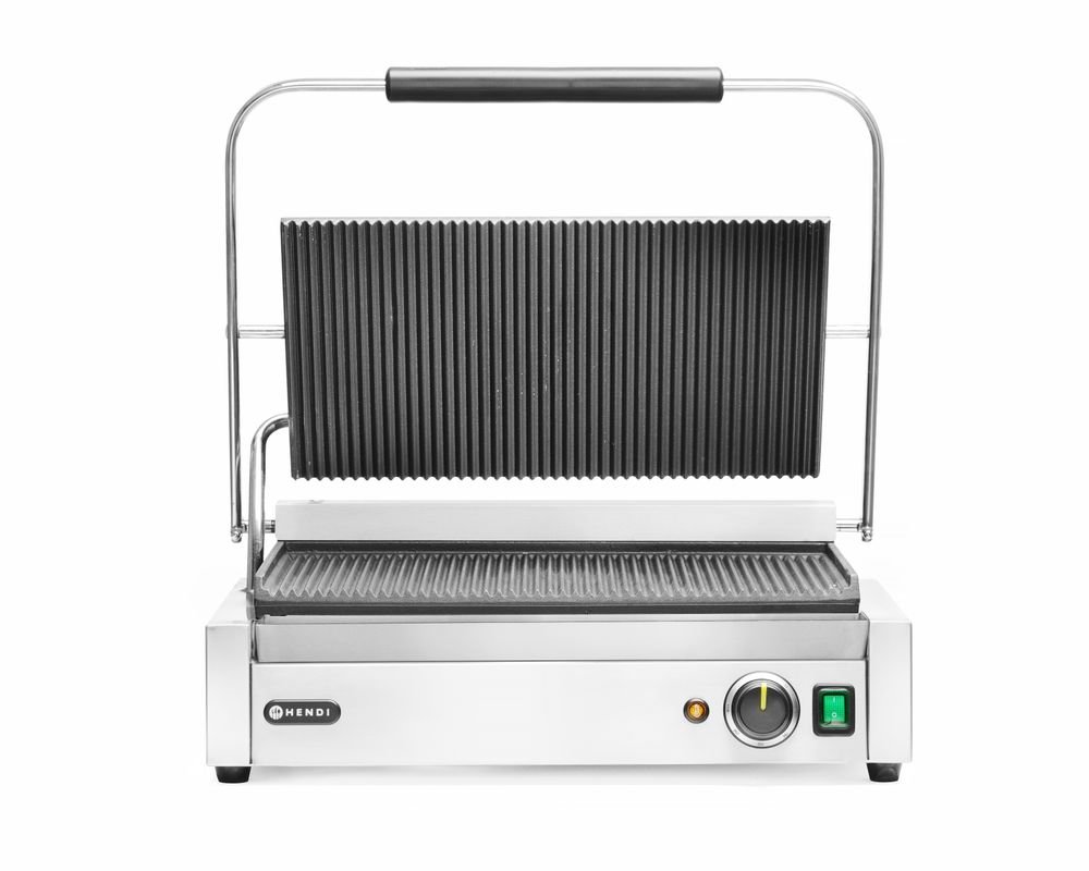 Kontakt-Grill Panini XL, HENDI, 230V/2700W, 548x464x(H)231mm