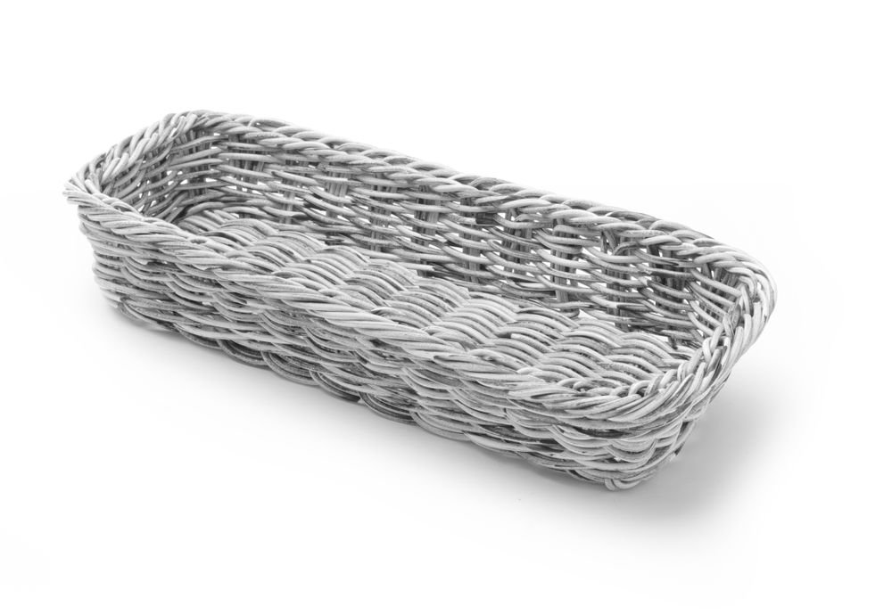 Besteckkorb, HENDI, Hellgrau, 270x100x(H)45mm