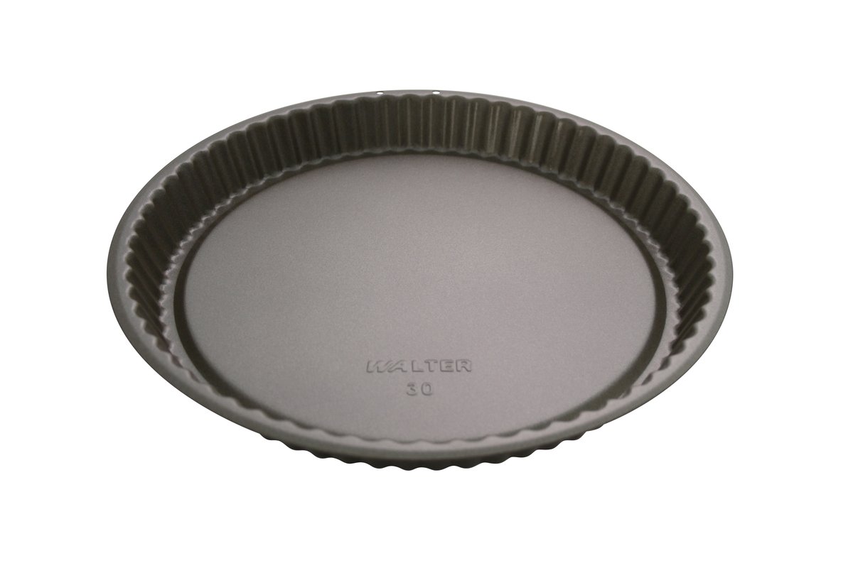 Obsttortenform mit geripptem Rand 300 mm Obsttortenform mit geripptem Rand 300 mm