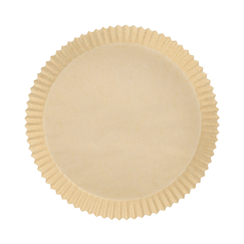 18000 Backpapiere Ø 20 cm · 4,5 cm braun für Heißluftfritteusen
