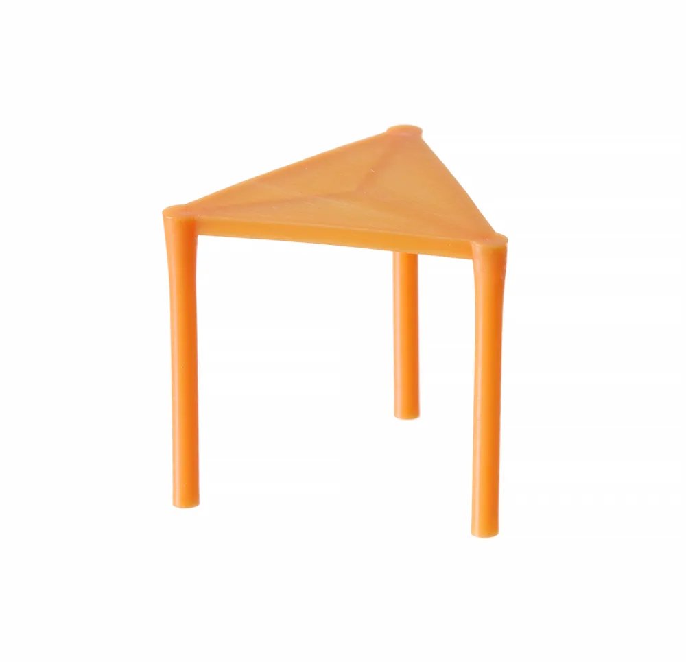 Abstandhalter für Pizzen - 500 Stk., Orange, 500 Stk Abstandhalter für Pizzen - 500 Stk., Orange, 500 Stk