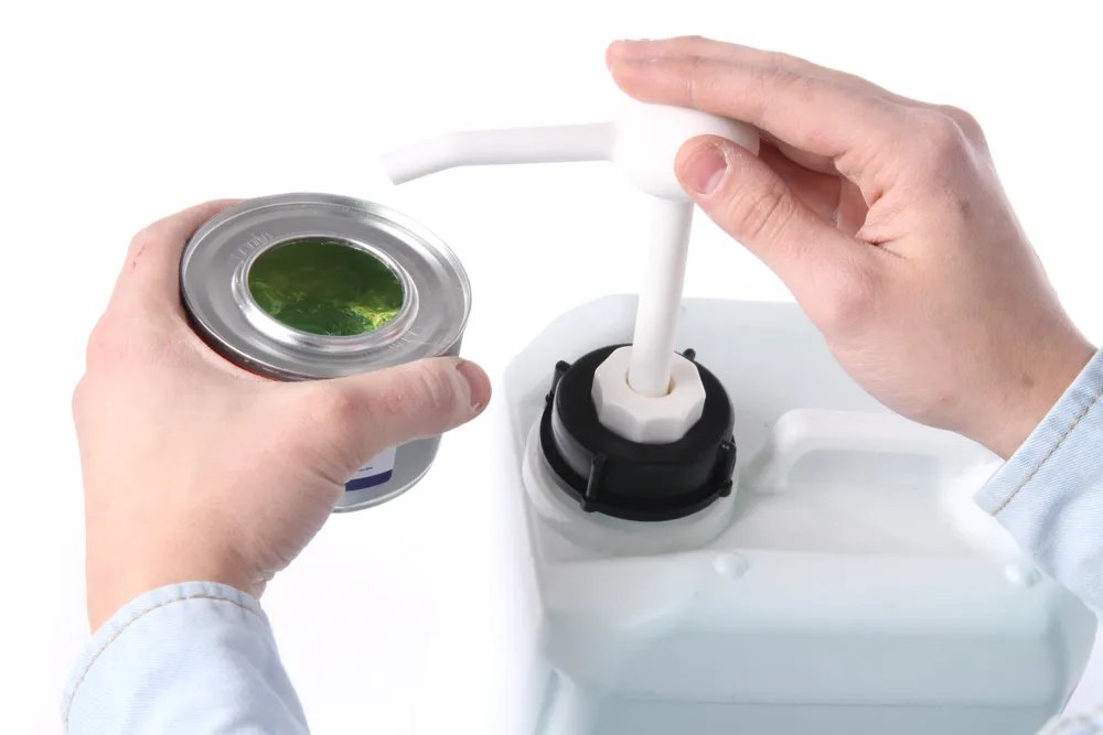 Pumpspender für Brennpaste, (L)280mm