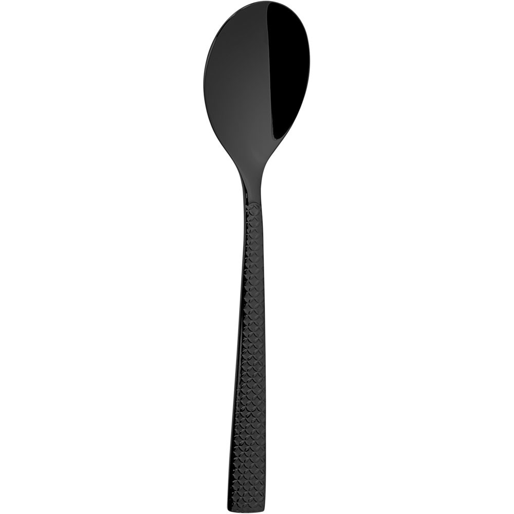 Kaffeelöffel, schwarz, Serie Hidraulic, (L) 14 cm Kaffeelöffel, schwarz, Serie Hidraulic