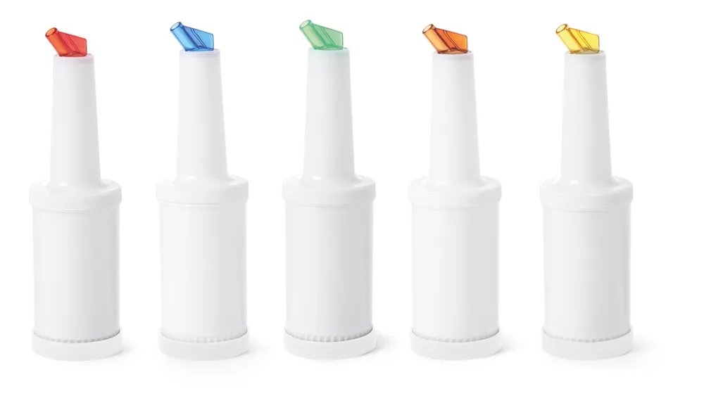 Dosier- und Aufbewahrungsflasche, BarUp, 0,8L, Weiß, ⌀90x(H)300mm