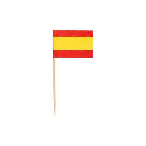 450000 Deko-Picker 8 cm "Spanien"