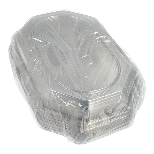 600 Deckel für Servierplatten, PET 6,3 cm x 45 cm x 31,5 cm transparent