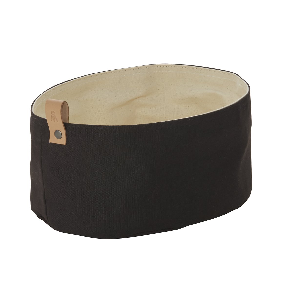 Brottasche FLIP COTTON, 19 x 15 x 10 cm, schwarz/cream, Canvas Brottasche FLIP COTTON, 19 x 15 x 10 cm, schwarz/cream, Canvas