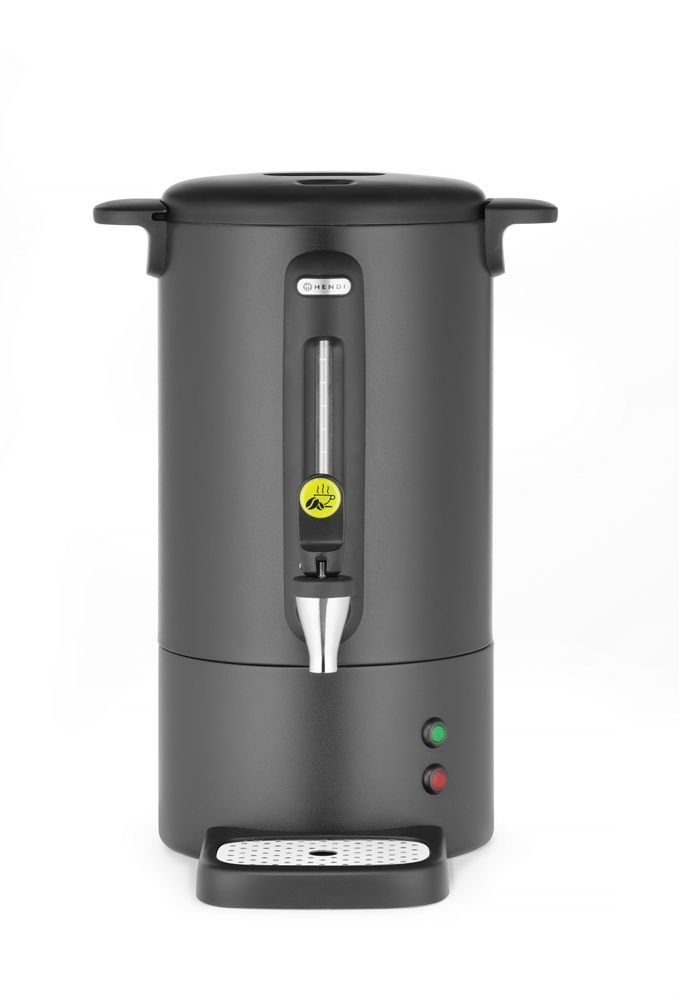 Perkolator – Design by Bronwasser, HENDI, 7L, Schwarz, 220-240V/1050W, 307x330x(H)450mm