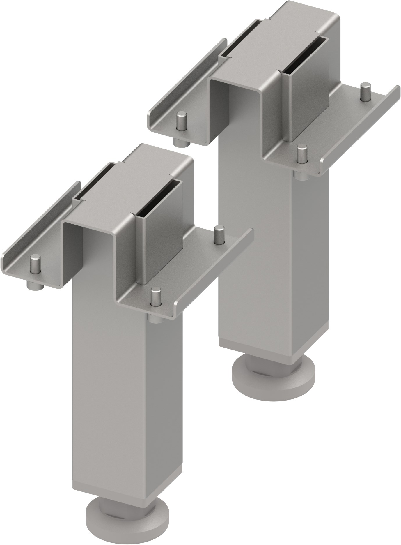 Satz Beine Boxversion 2.0, 200 mm Höhe (2 Stück)