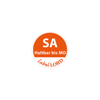 LabelLord Etiketten Ø 19 mm blau "Aqualabel" FR haltbar bis SO, abwaschbar