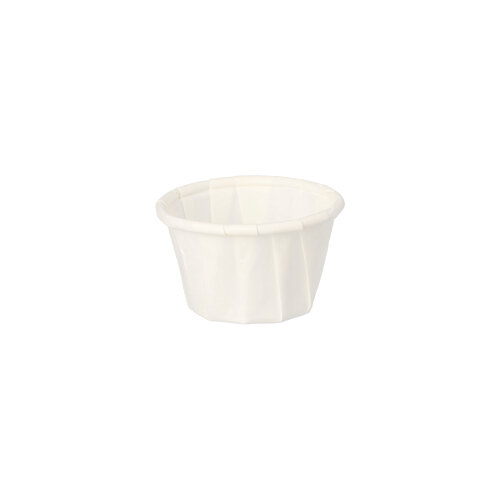 180000 Dressingbecher, Papier "pure" 10 ml Ø 3,5 cm · 2,2 cm weiss