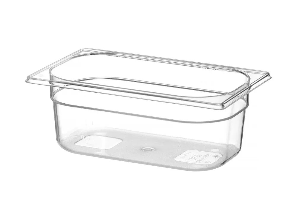 Gastronorm-Behälter 1/4, Profi Line, GN 1/4, 2,8L, Transparent, 265x162x(H)100mm