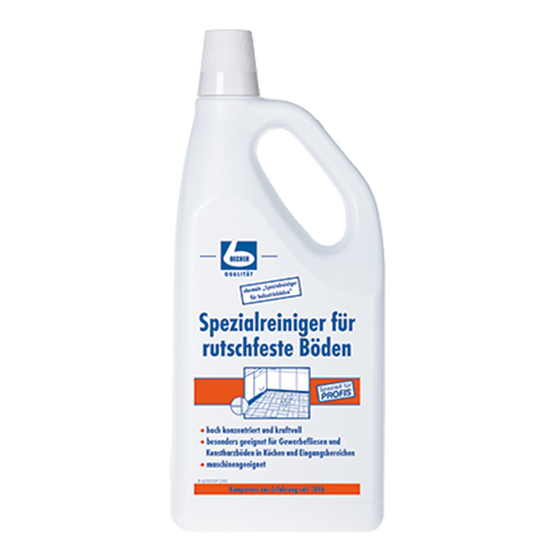 Dr. Becher Spezialreiniger 2 l für rutschfeste Böden Dr. Becher Spezialreiniger 2 l für rutschfeste Böden