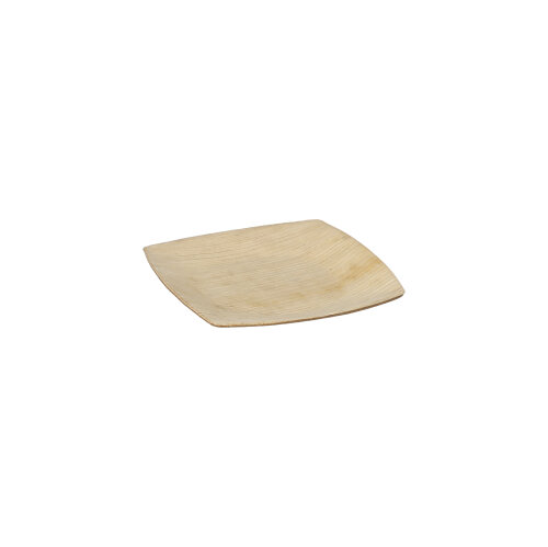 8400 Teller, Palmblatt "pure" 10 cm x 10 cm natur "QUADRATO"