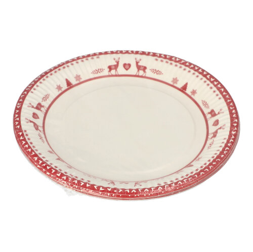 12000 Teller, Pappe rund Ø 23 cm "Rennes"