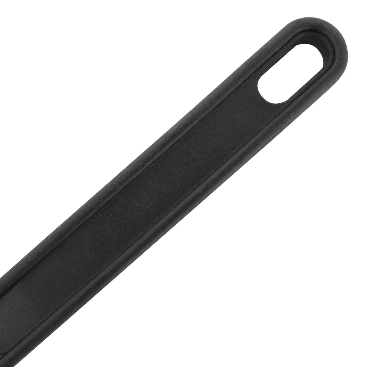 Stielschaber weiss/schwarz 350 mm Silikon