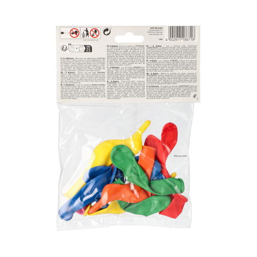 120 Luftballons farbig sortiert "Figures" 33600 Luftballons farbig sortiert "Figures"