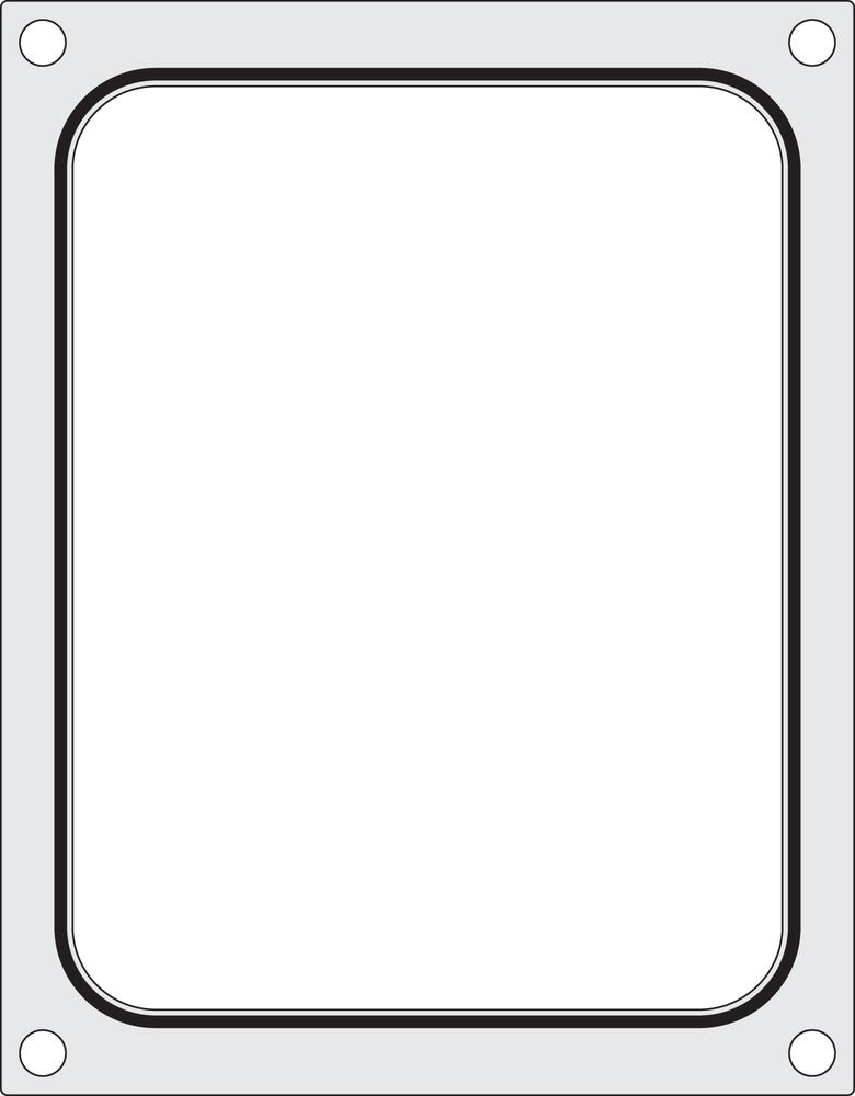 Matrize für Versiegelungsmaschine, HENDI, ein Behälter (227x178 mm)