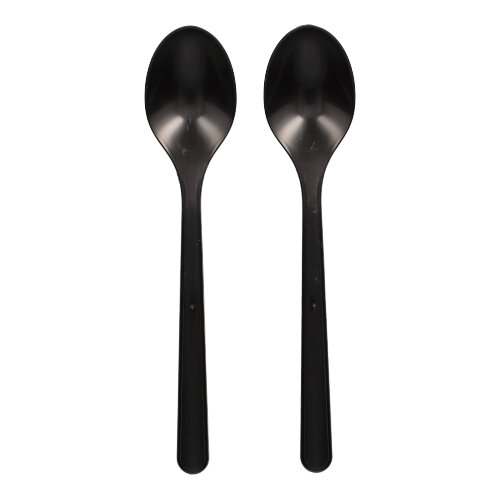 40000 "Circulware by Haval" Mehrweg-Löffel PP-MF 18,5 cm schwarz extra stabil
