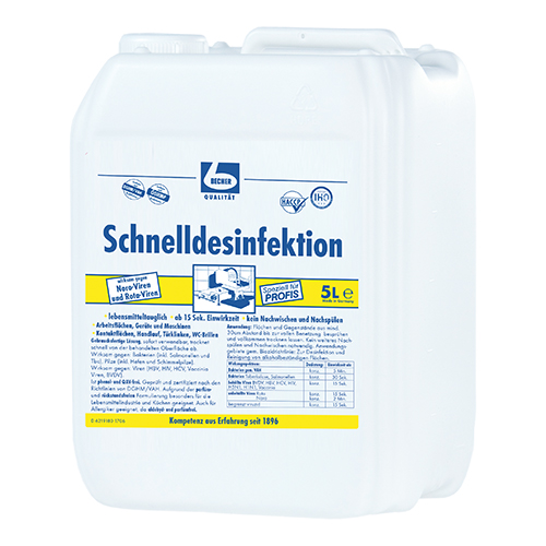 Dr. Becher Schnelldesinfektion 5 l Dr. Becher Schnelldesinfektion 5 l
