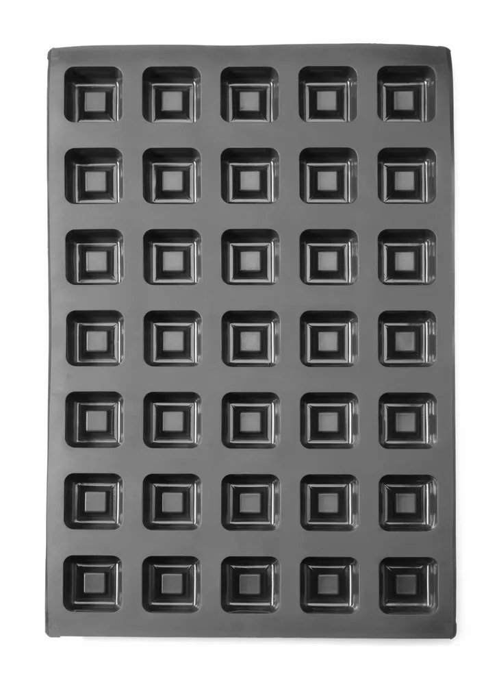 Silikonform QUADRAT, 570x375x(H)25mm, Quadratisch