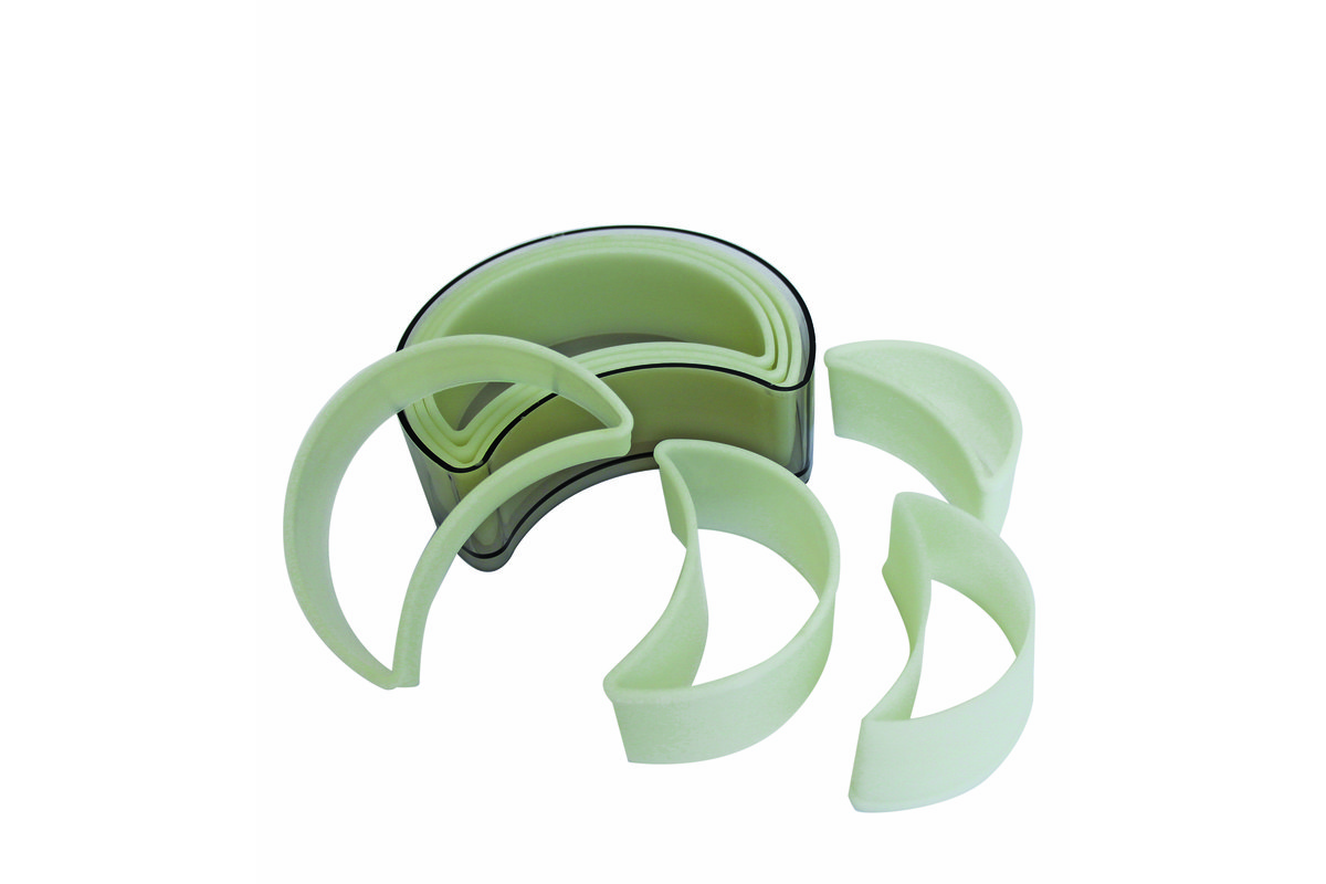 Ausstechersatz Halbmond, glatt Ausstechersatz Halbmond, glatt