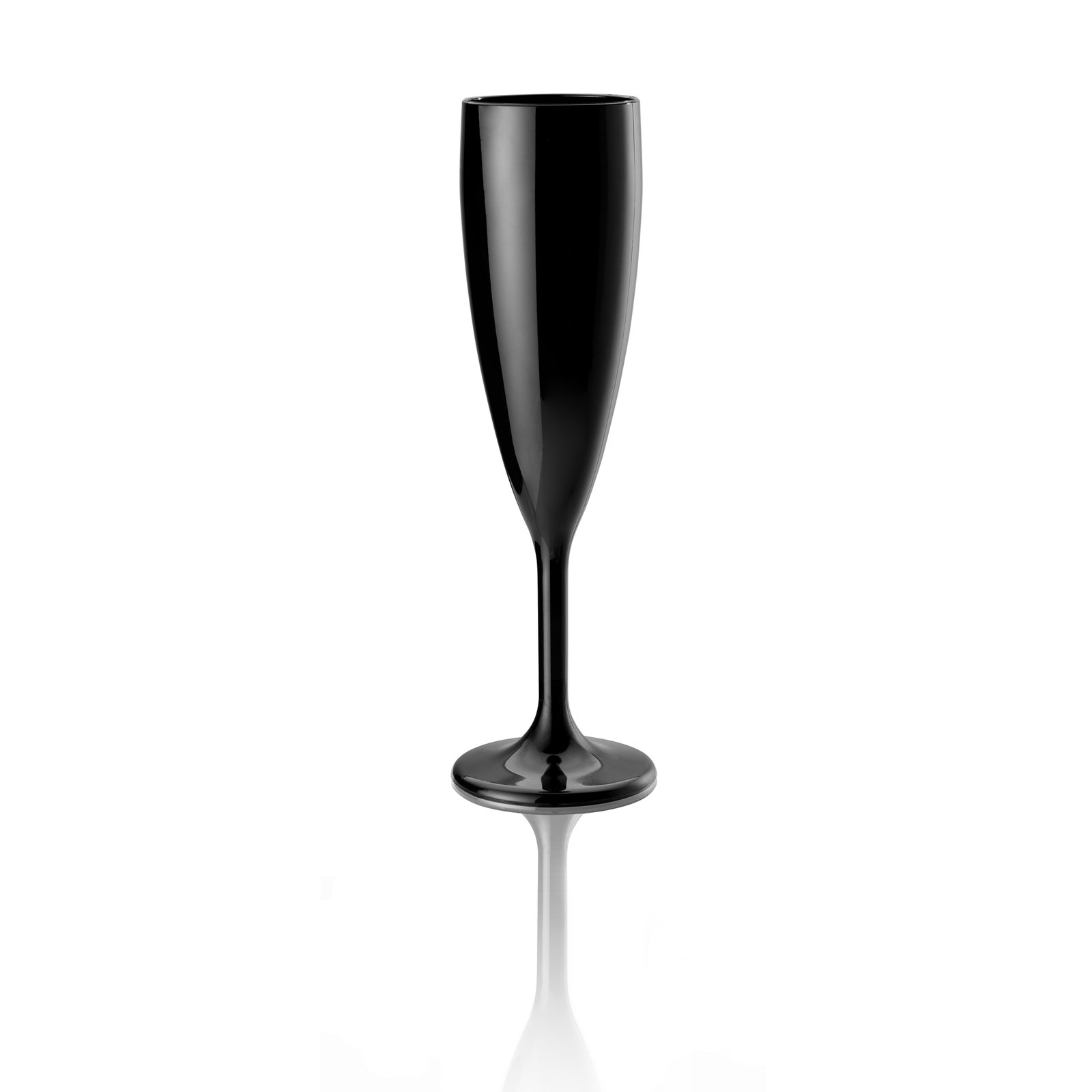 Champagnerglas Q Squared, 190 ml, schwarz