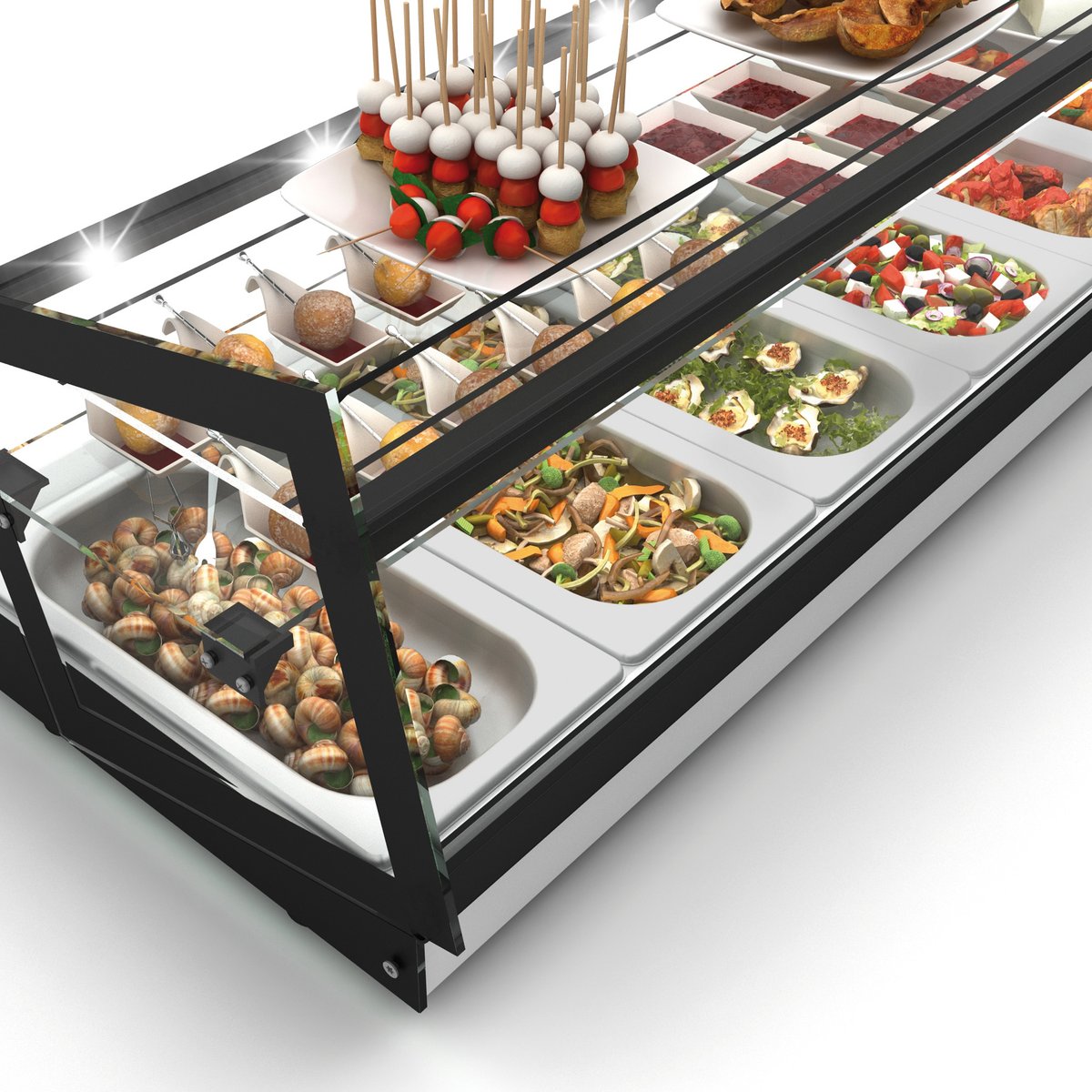 Kühlvitrine Cube 6 Kühlvitrine Cube 8