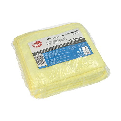 3600 Microfasertücher 40 cm x 40 cm gelb