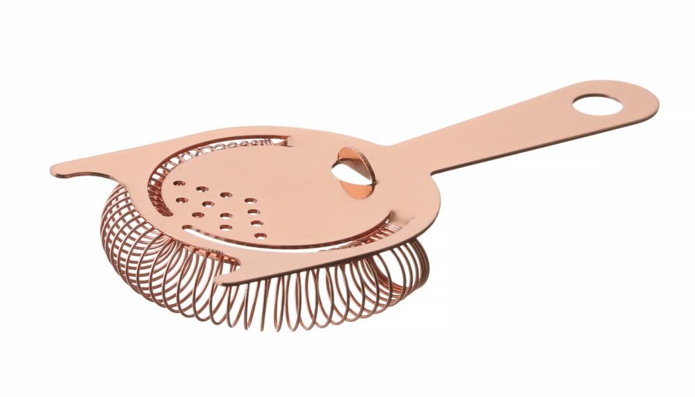 Hawthorne-Barsieb, BarUp, Kupfer, 160x75x(H)15mm Hawthorne-Barsieb, BarUp, Kupfer, 160x75x(H)15mm