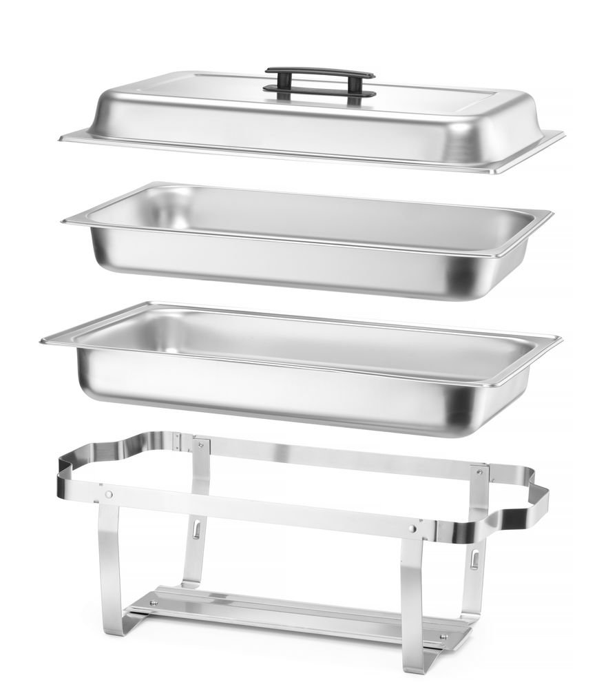 Chafing Dish – 4er-Set, HENDI, GN 1/1, 575x352x(H)296mm