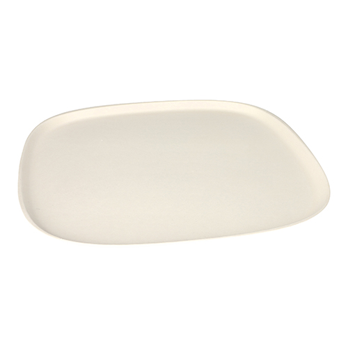 2880 Teller groß, Zuckerrohr "pure" 1,3 cm x 30 cm x 30 cm weiss "Belle Vie, Ligne Carrée"