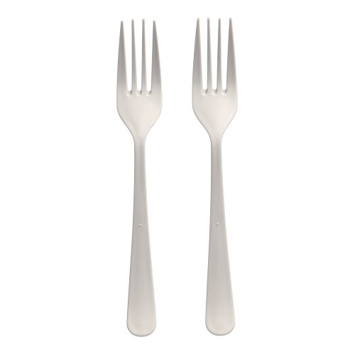 10 "Circulware by Haval" Mehrweg-Gabeln PP-MF 19 cm weiss "Gaia" extra stabil 17000 "Circulware by Haval" Mehrweg-Gabeln PP-MF 19 cm weiss "Gaia" extra stabil