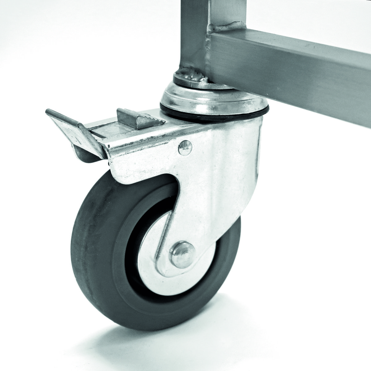 Transportwagen längs 20 Auflagen 600 x 400 Transportwagen quer 18 Auflagen GN 1/1