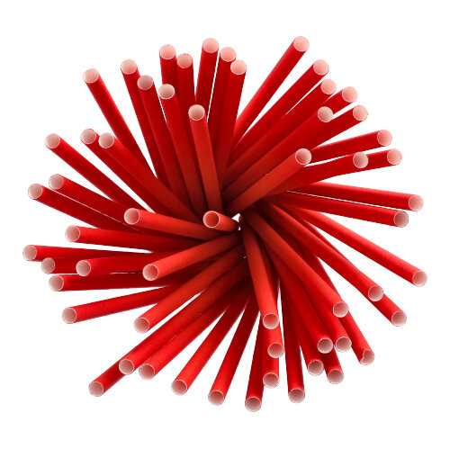 135 Shake-Halme, Papier Ø 8 mm · 25 cm rot 81000 Shake-Halme, Papier Ø 8 mm · 25 cm rot