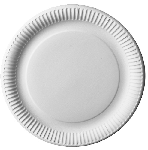 5760 Teller, Pappe "pure" rund Ø 29 cm weiss